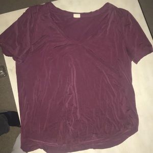PacSun maroon shirt